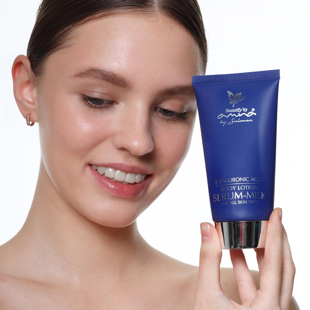 HYALURONIC ACID - BODY LOTION SERUM-MILK - Mohsin Saeed Fabrics