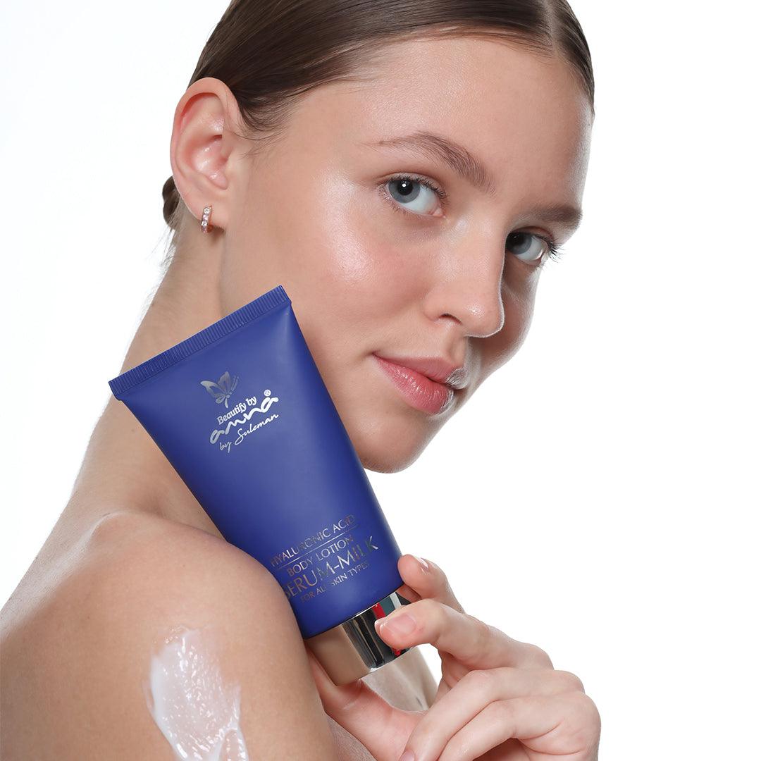 HYALURONIC ACID - BODY LOTION SERUM-MILK - Mohsin Saeed Fabrics