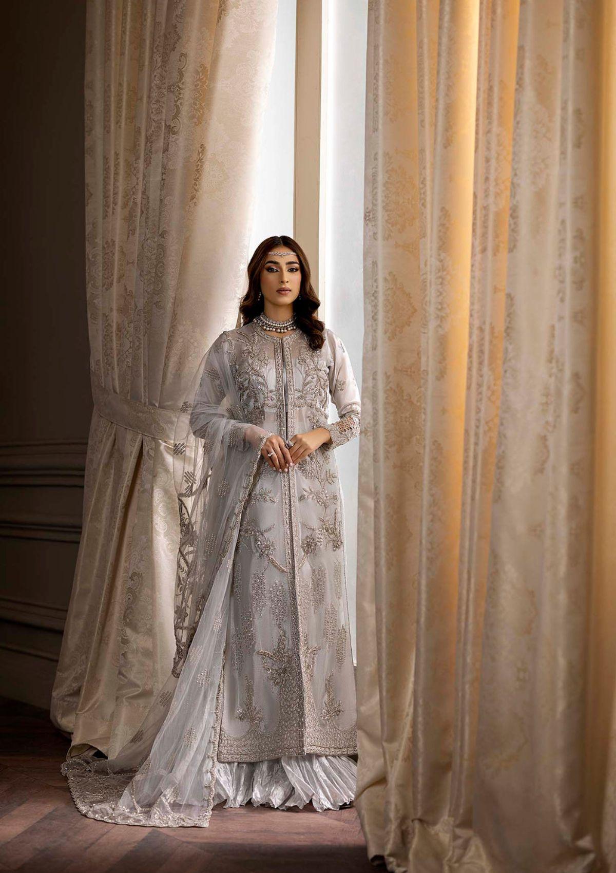 Nuriyaa Rozanne Festive'22 -HALENA is available at Mohsin Saeed Fabrics. ✓ shop online  all the top women clothing brands in pakistan ✓ Amazing Price and Offers ✓ Free Shipping ✓ Cash on Delivery ✓ formal & Wedding Collections 