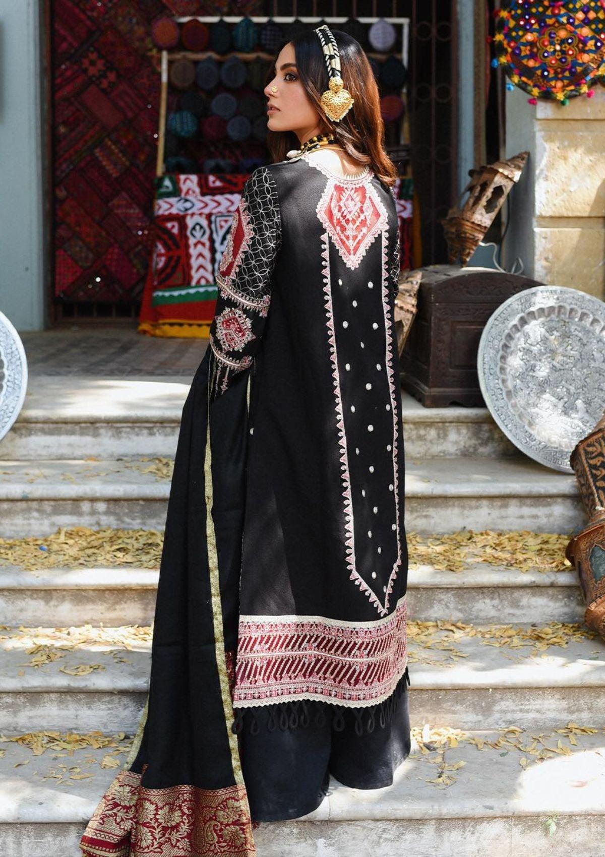 Qalamkar Sayonee Luxury Shawlâ€™22 -02(Haram) is available at Mohsin Saeed Fabrics online shop All the top women brands in pakistan such as Freesia, Maria b, Zara Shahjahan, Asim Jofa, Zaha, Elan, Crimson, Sobia Nazir, Maryam n Maria, Hussain Rehar, Marjjan, Anaya by Kiran Chaudhary, johra, Shaista, farah talib aziz and Gul Ahmed. 