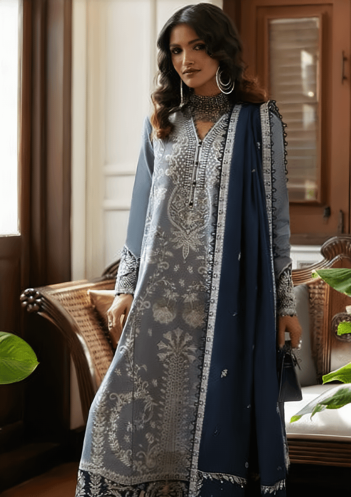 ZAHA Winter'22 ZW-11 (PARISA) - Mohsin Saeed Fabrics