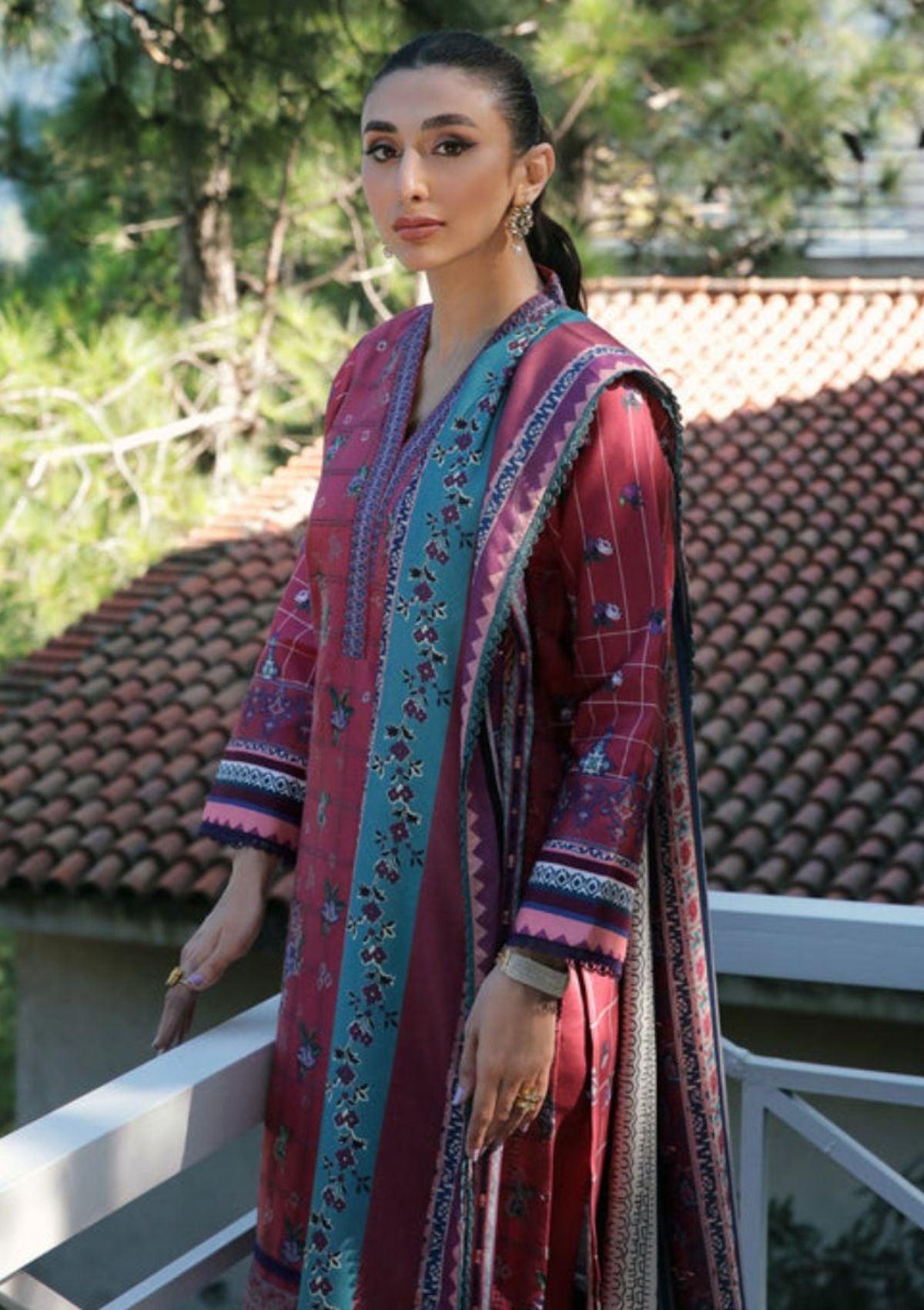 Florent Dastoor Luxury Marina Twill'22 FLP-4B is available at Mohsin Saeed Fabrics online shop All the top women brands in pakistan such as Freesia, Maria b, Zara Shahjahan, Asim Jofa, Zaha, Elan, Crimson, Sobia Nazir, Maryam n Maria, Hussain Rehar, Marjjan, Anaya by Kiran Chaudhary, johra, Shaista, farah talib aziz and Gul Ahmed. 