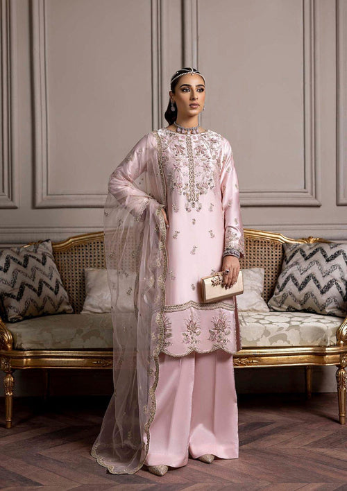 Nuriyaa Rozanne Festive'22 -IRENE is available at Mohsin Saeed Fabrics. ✓ shop online  all the top women clothing brands in pakistan ✓ Amazing Price and Offers ✓ Free Shipping ✓ Cash on Delivery ✓ formal & Wedding Collections 