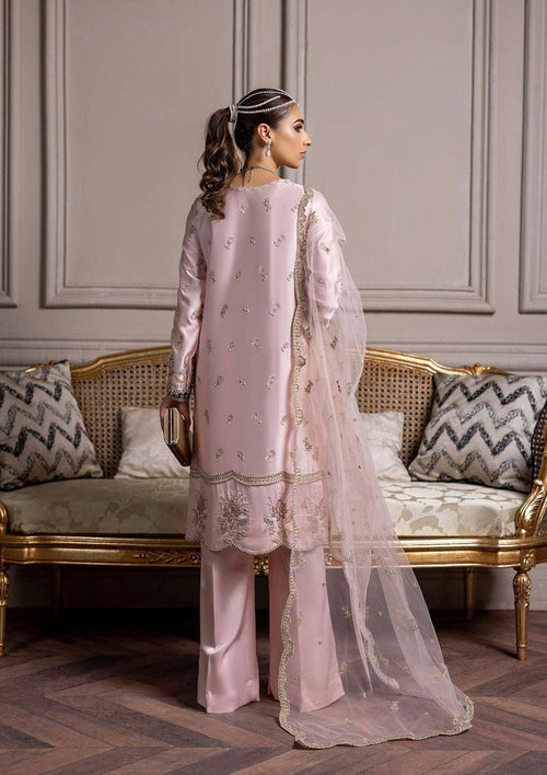 Nuriyaa Rozanne Festive'22 -IRENE is available at Mohsin Saeed Fabrics online shop All the top women brands in pakistan such as Freesia, Maria b, Zara Shahjahan, Asim Jofa, Zaha, Elan, Crimson, Sobia Nazir, Maryam n Maria, Hussain Rehar, Marjjan, Anaya by Kiran Chaudhary, johra, Shaista, farah talib aziz and Gul Ahmed. 