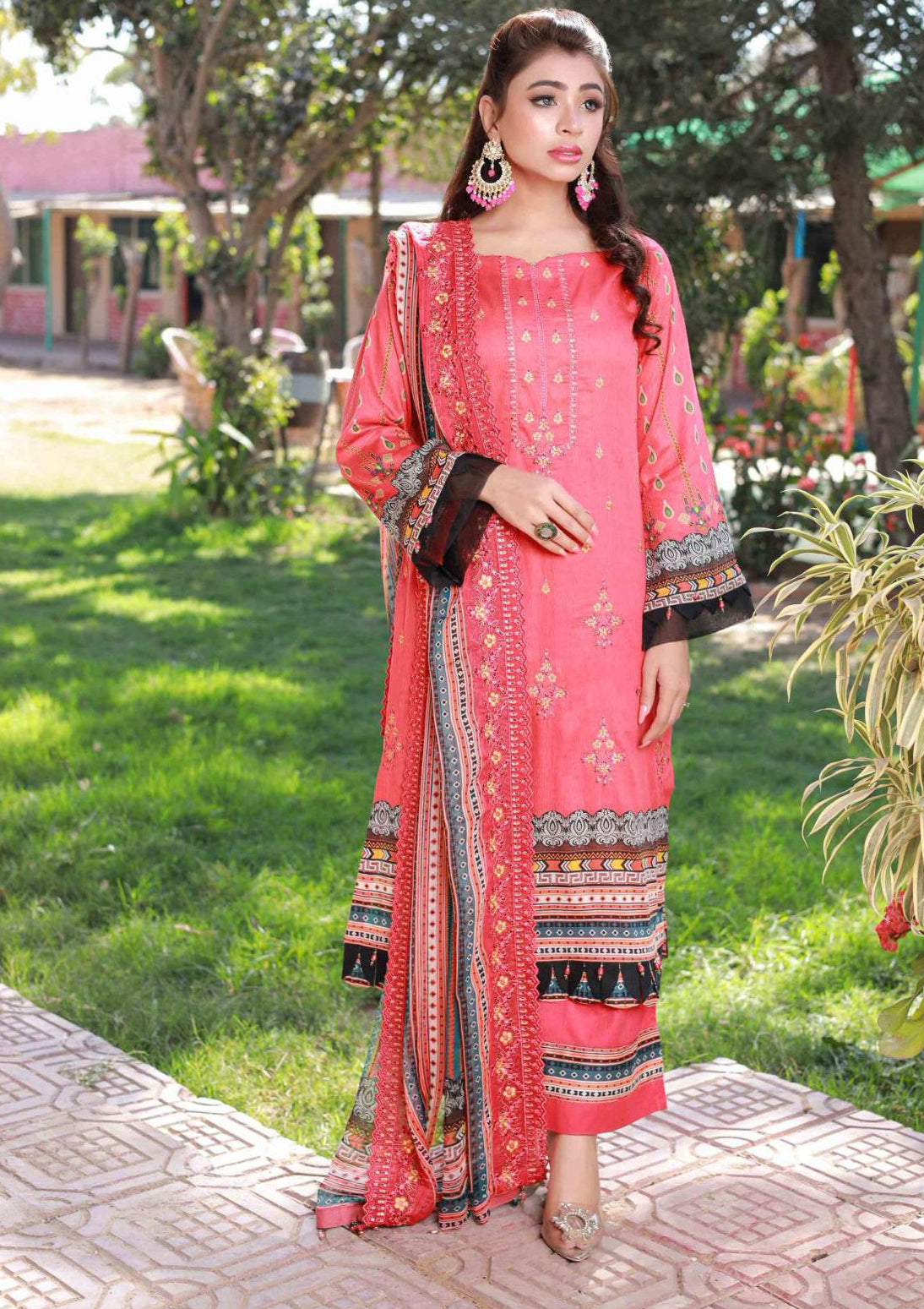 MI Creation Kinara V-01'23 D-03 - Mohsin Saeed Fabrics