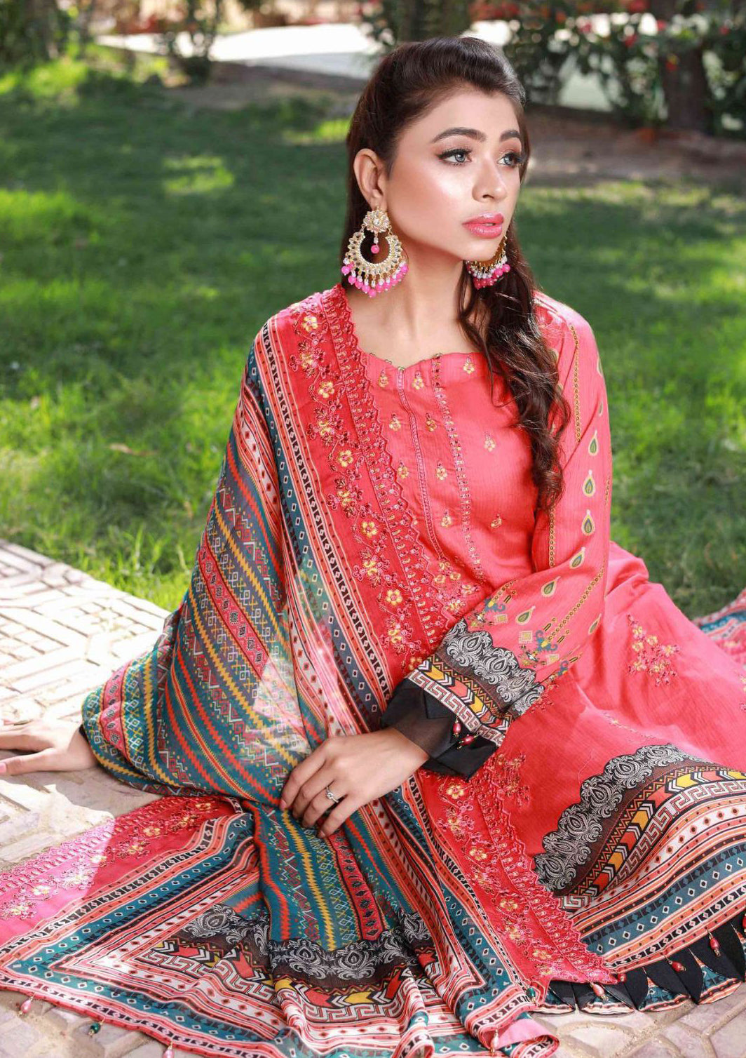 MI Creation Kinara V-01'23 D-03 - Mohsin Saeed Fabrics