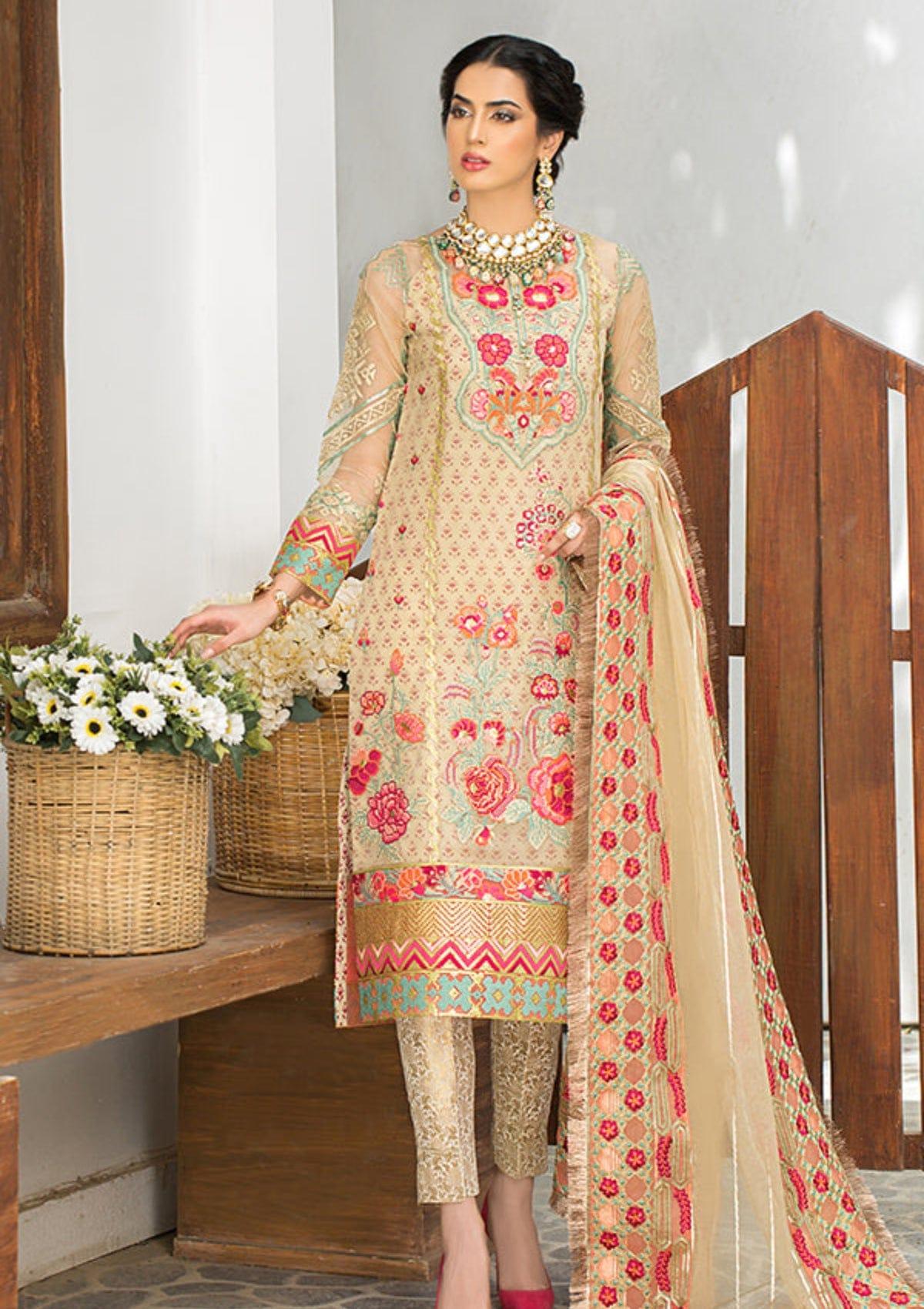 Imrozia Plush By La Roza'22 L-242 Bloom Doer is available at Mohsin Saeed Fabrics. ✓ buy all the top women clothing brands in pakistan ✓ Best Price and Offers ✓ Free Shipping ✓ Cash on Delivery ✓ formal & Wedding Collections 