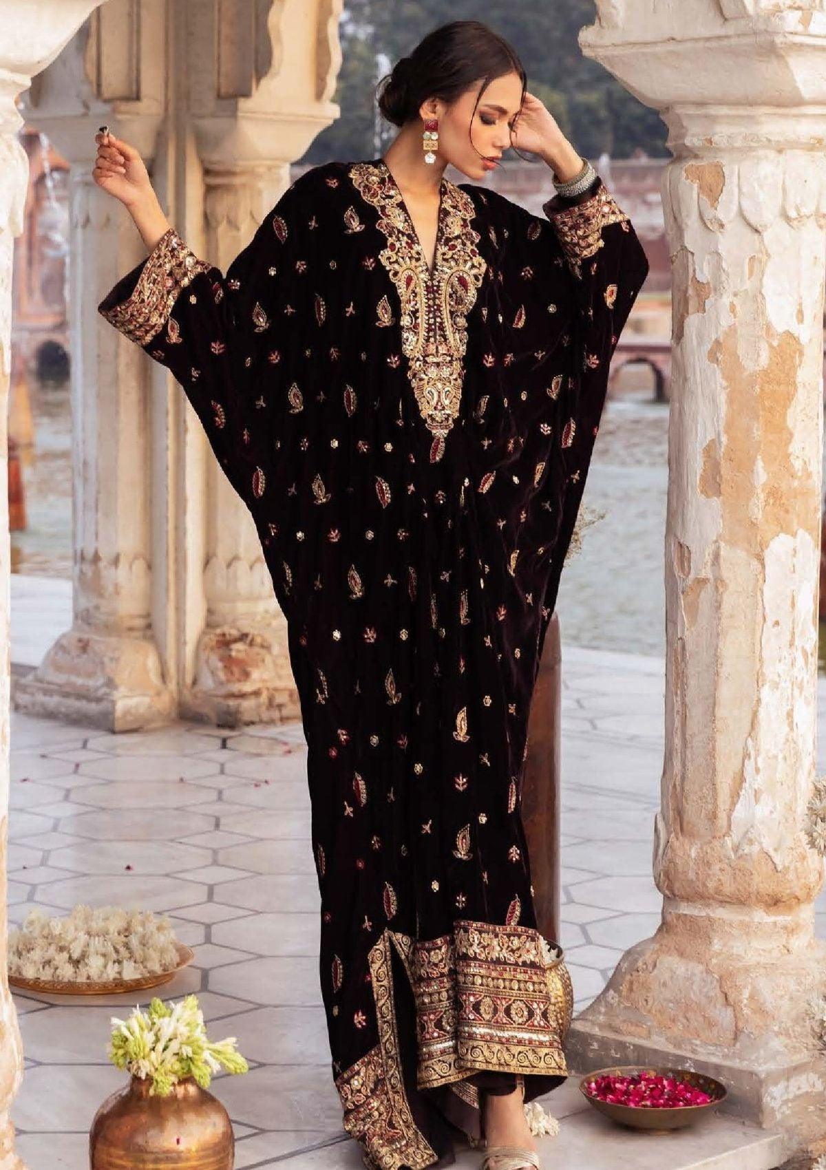 Aik Atelier Baagh Luxury Velvet'22 D-04 - Mohsin Saeed Fabrics