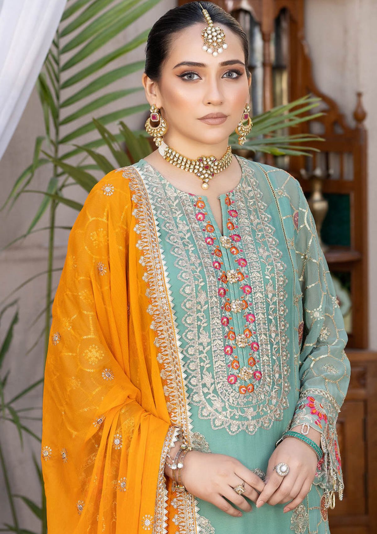 Imrozia Exquise'23 M-30 AZURI is available at Mohsin Saeed Fabrics online shop All the top women brands in pakistan such as Freesia, Maria b, Zara Shahjahan, Asim Jofa, Zaha, Elan, Crimson, Sobia Nazir, Maryam n Maria, Hussain Rehar, Marjjan, Anaya by Kiran Chaudhary, johra, Shaista, farah talib aziz and Gul Ahmed. 