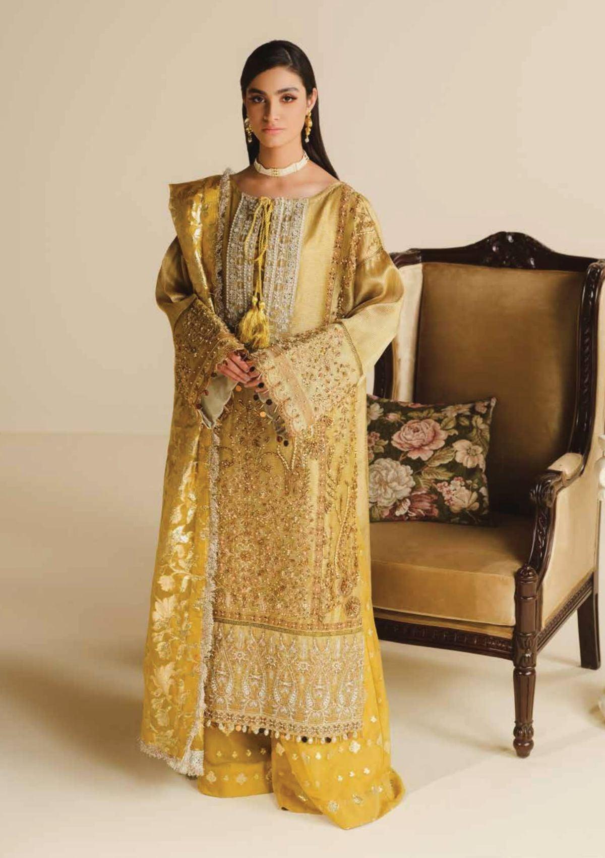 Maryum N Maria Khwaab '22 MFD-0090 is available at Mohsin Saeed Fabrics. ✓ shop all the top women clothing brands in pakistan ✓ Best Price and Offers ✓ Free Shipping ✓ Cash on Delivery ✓ formal & Wedding Collections 