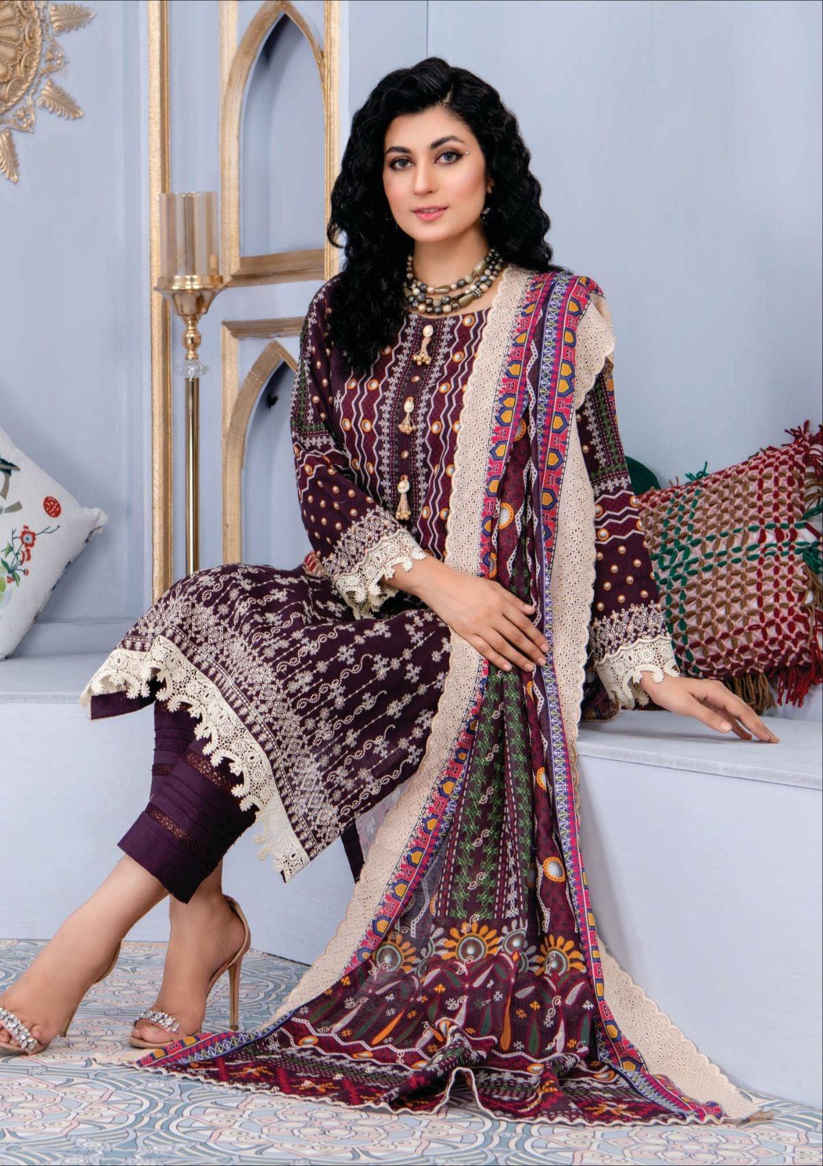 RA-Mahees-winter-Embroidered-&-Printed-Dress-is-available-at-Mohsin-Saeed-Fabrics-Online-Shopping--