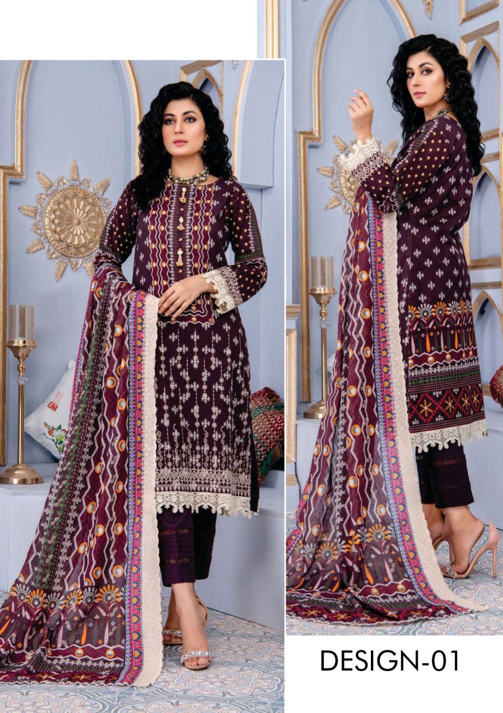 RA-Mahees-winter-Embroidered-&-Printed-Dress-is-available-at-Mohsin-Saeed-Fabrics-Online-Shopping--