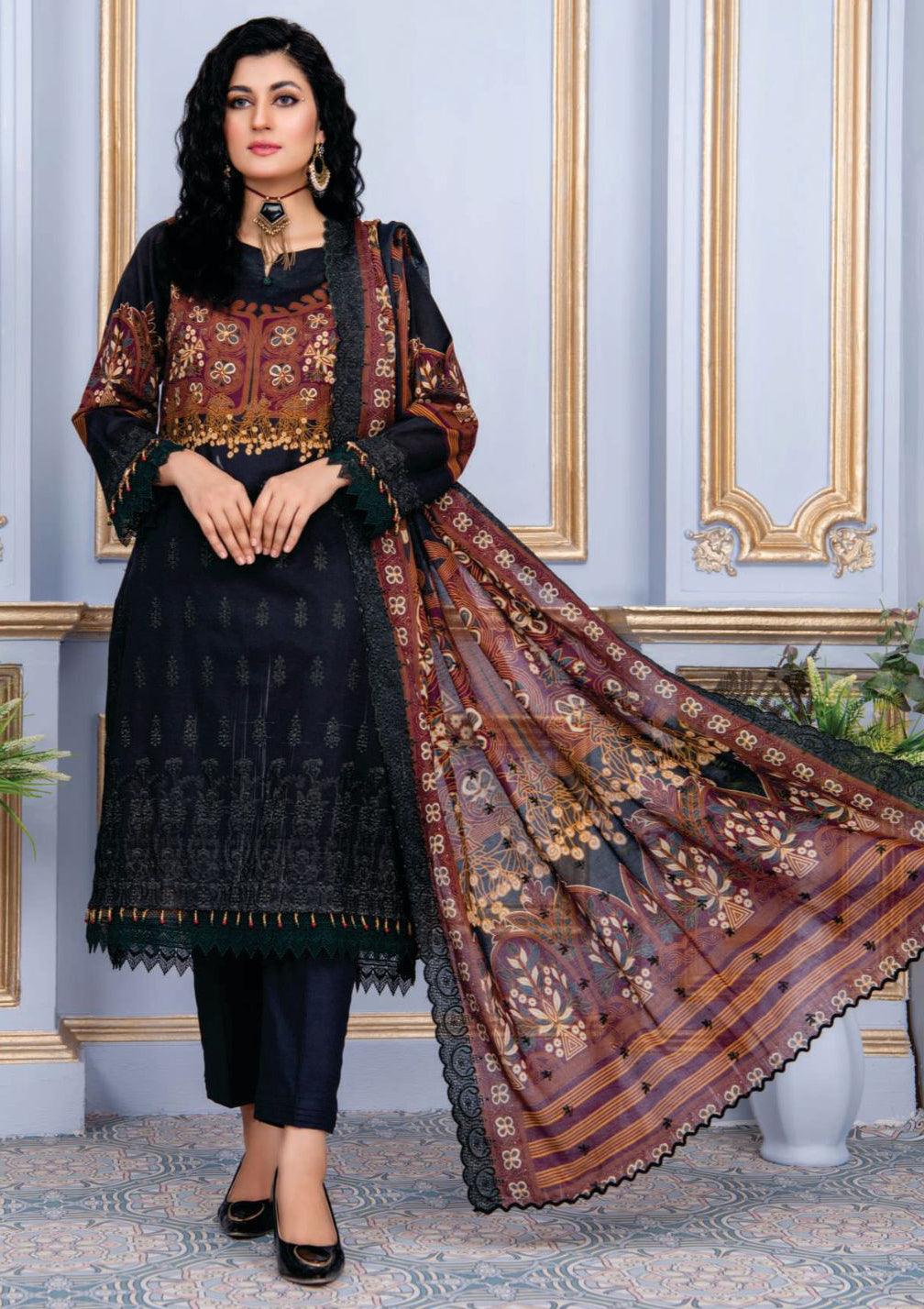 RA-Mahees-winter-Embroidered-&-Printed-Dress-is-available-at-Mohsin-Saeed-Fabrics-Online-Shopping--
