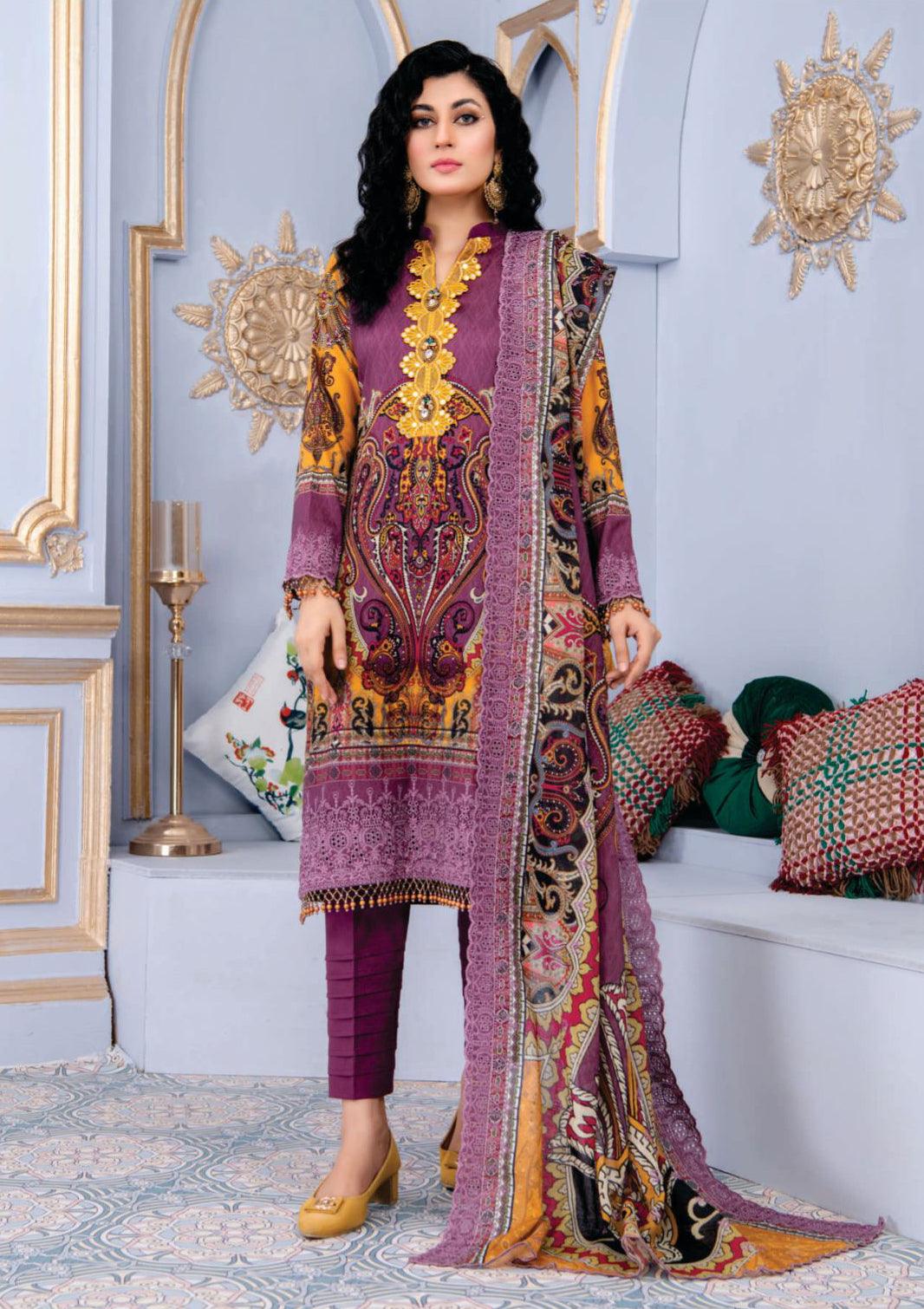 RA-Mahees-winter-Embroidered-&-Printed-Dress-is-available-at-Mohsin-Saeed-Fabrics-Online-Shopping--