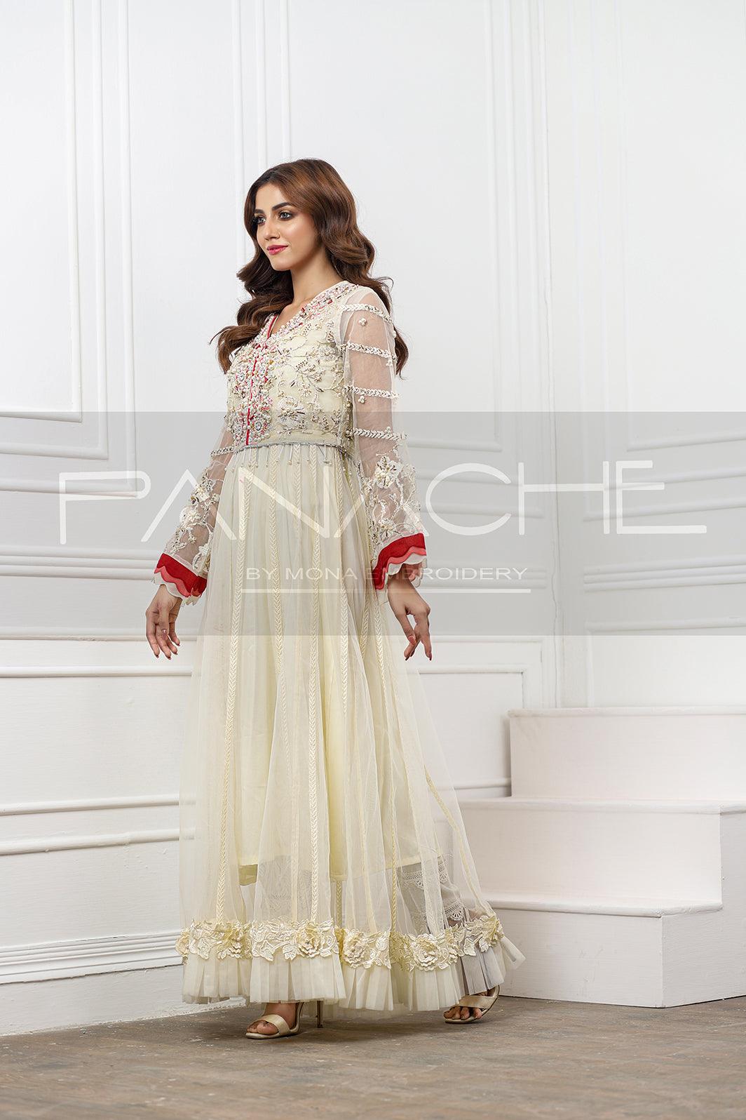 Panache by Mona Emb RTW KURTI-118 - Mohsin Saeed Fabrics