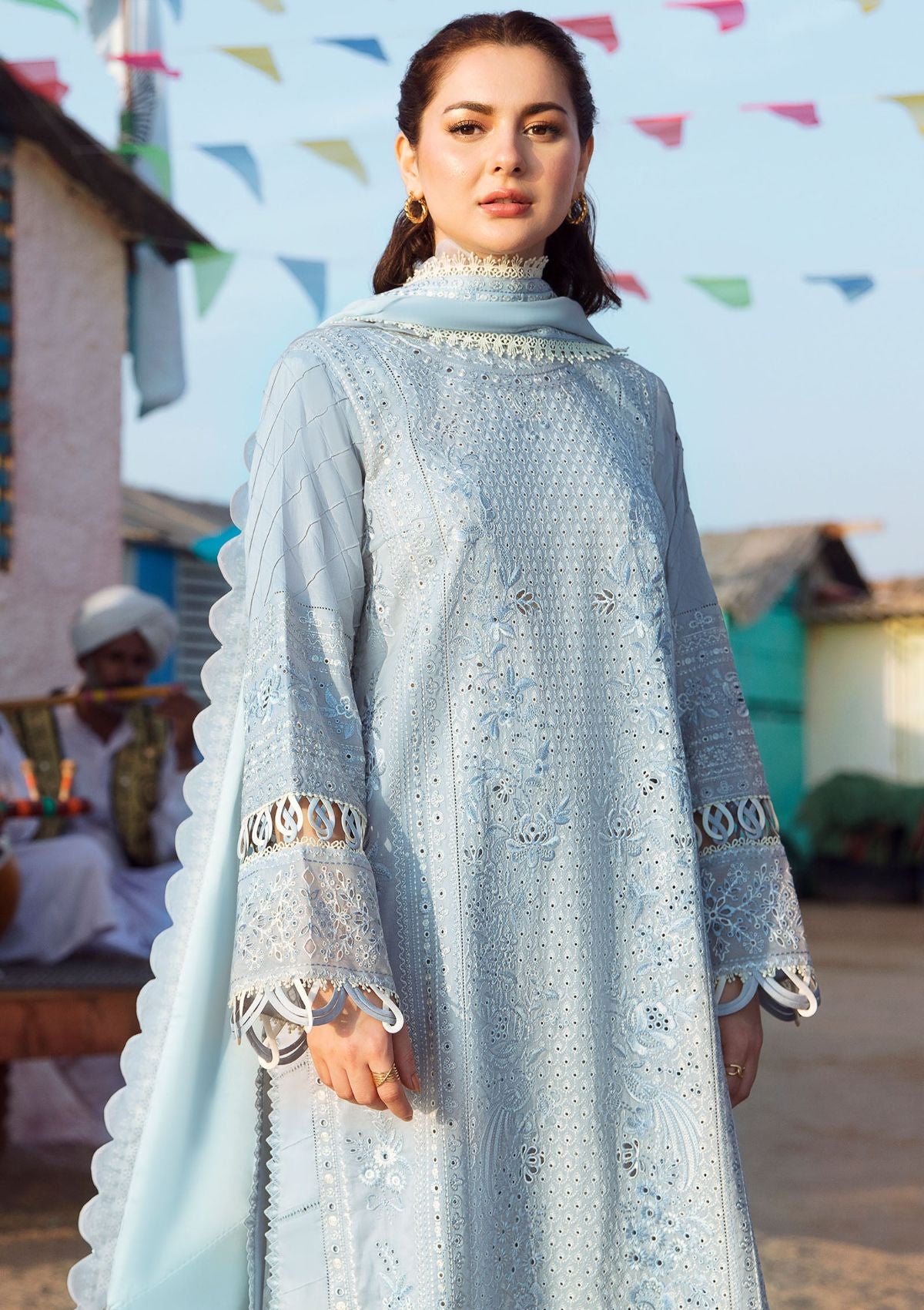 Zaha Lawn'23 (ZL-02 A) AYSEL - Mohsin Saeed Fabrics