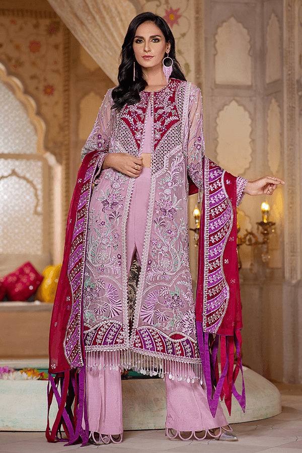 PEF-003 Classical Pink - Mohsin Saeed Fabrics