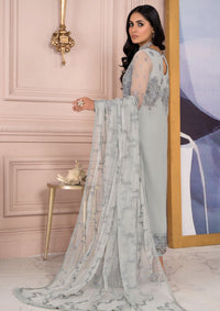 Zarif Afreen Formals'23 ZA-02 STEEL GREY - Mohsin Saeed Fabrics