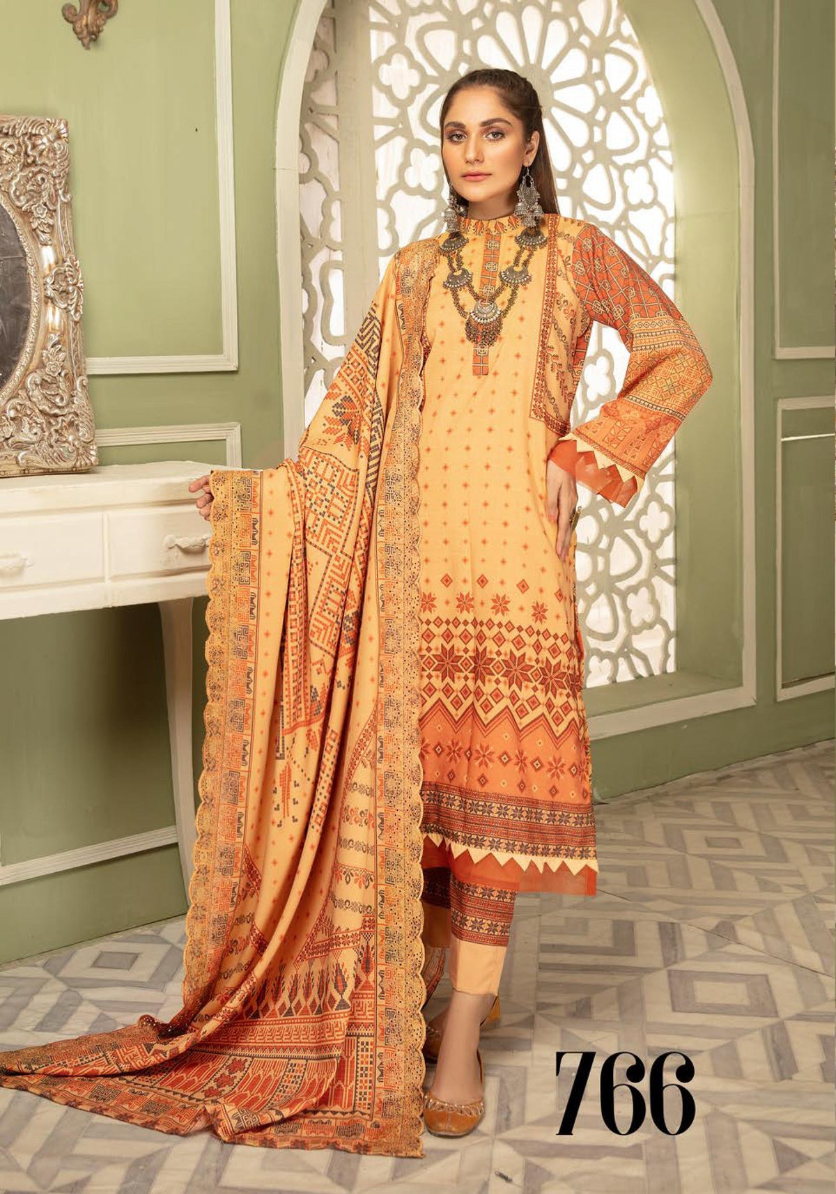 SH'21-ZN-766 - Mohsin Saeed Fabrics