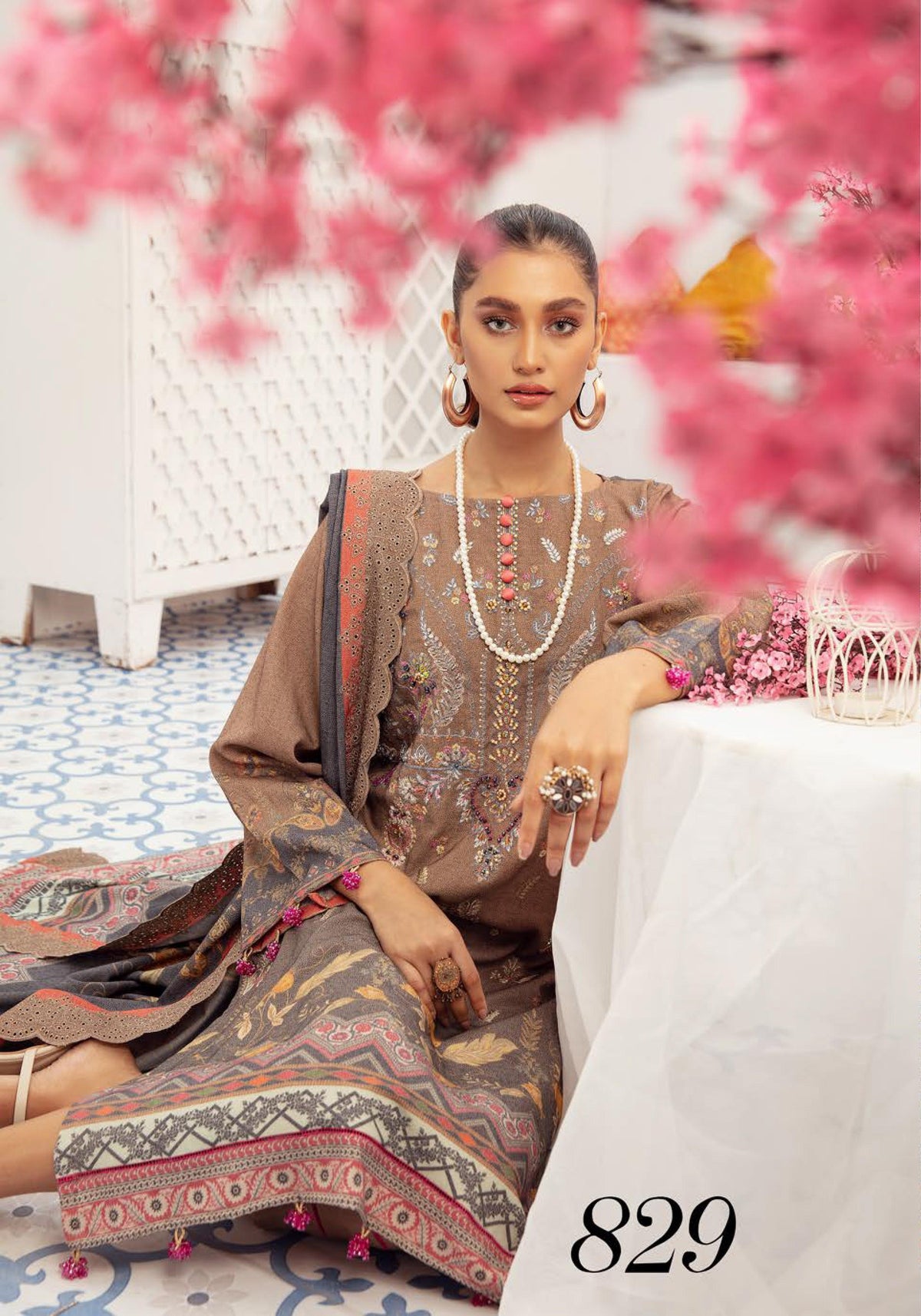 SH-D-829 - Mohsin Saeed Fabrics