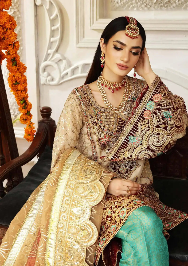 Maryum N Maria - Opulent (SFD-0052) is available at Mohsin Saeed Fabrics