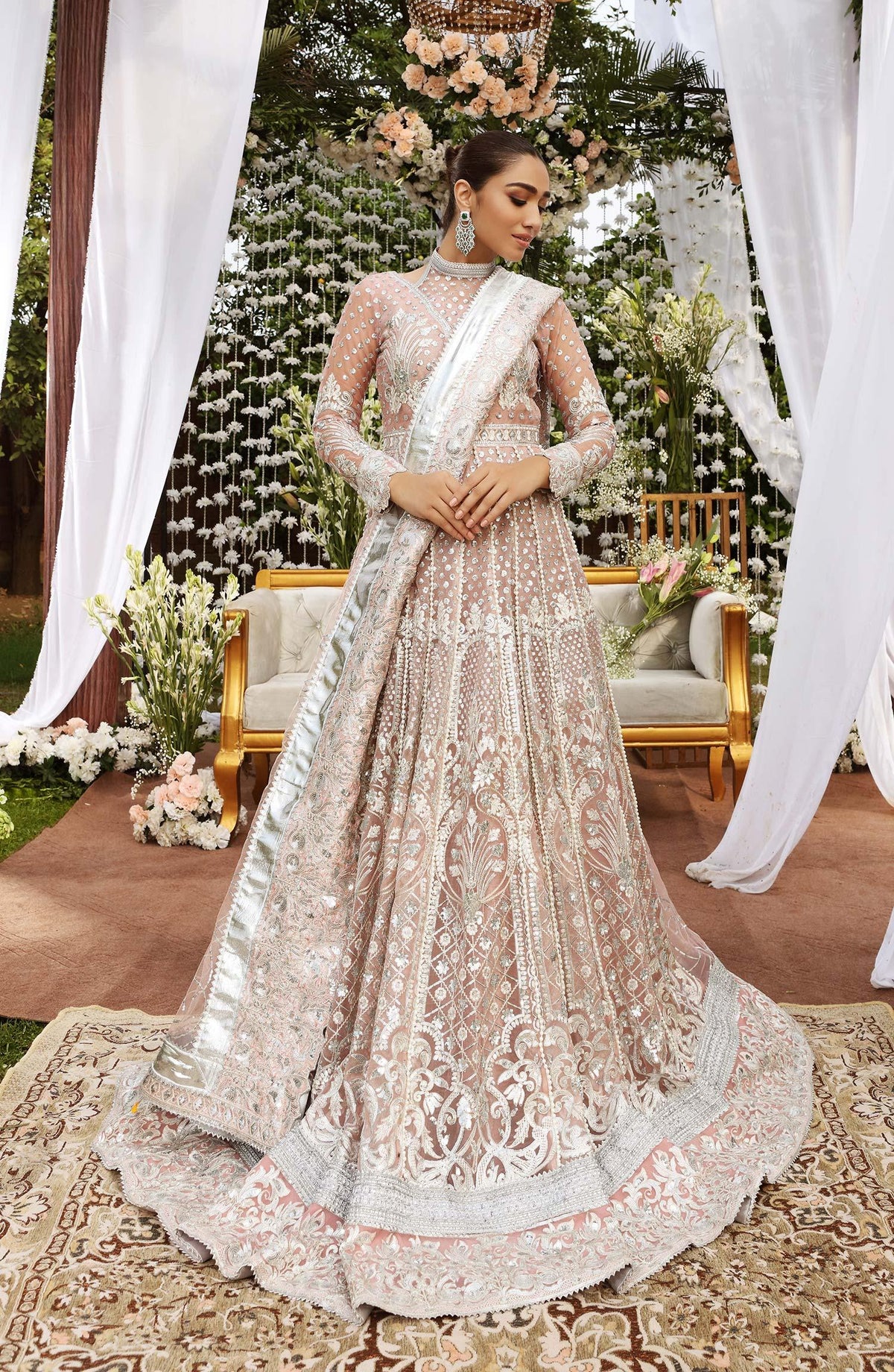 Maryum N Maria RTW - Fluorescent (SFM-0011) - Mohsin Saeed Fabrics