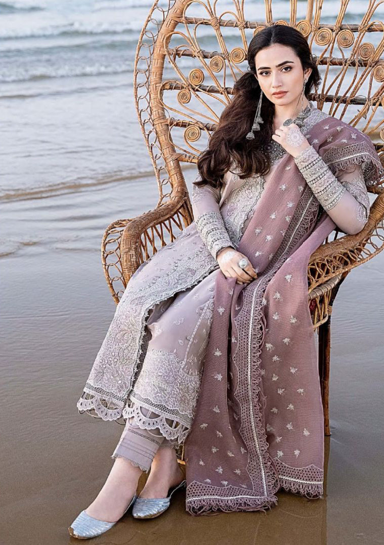 Jazmin Shahkaar Eid Festive Lawn'23 D-10 Zeyb - Mohsin Saeed Fabrics
