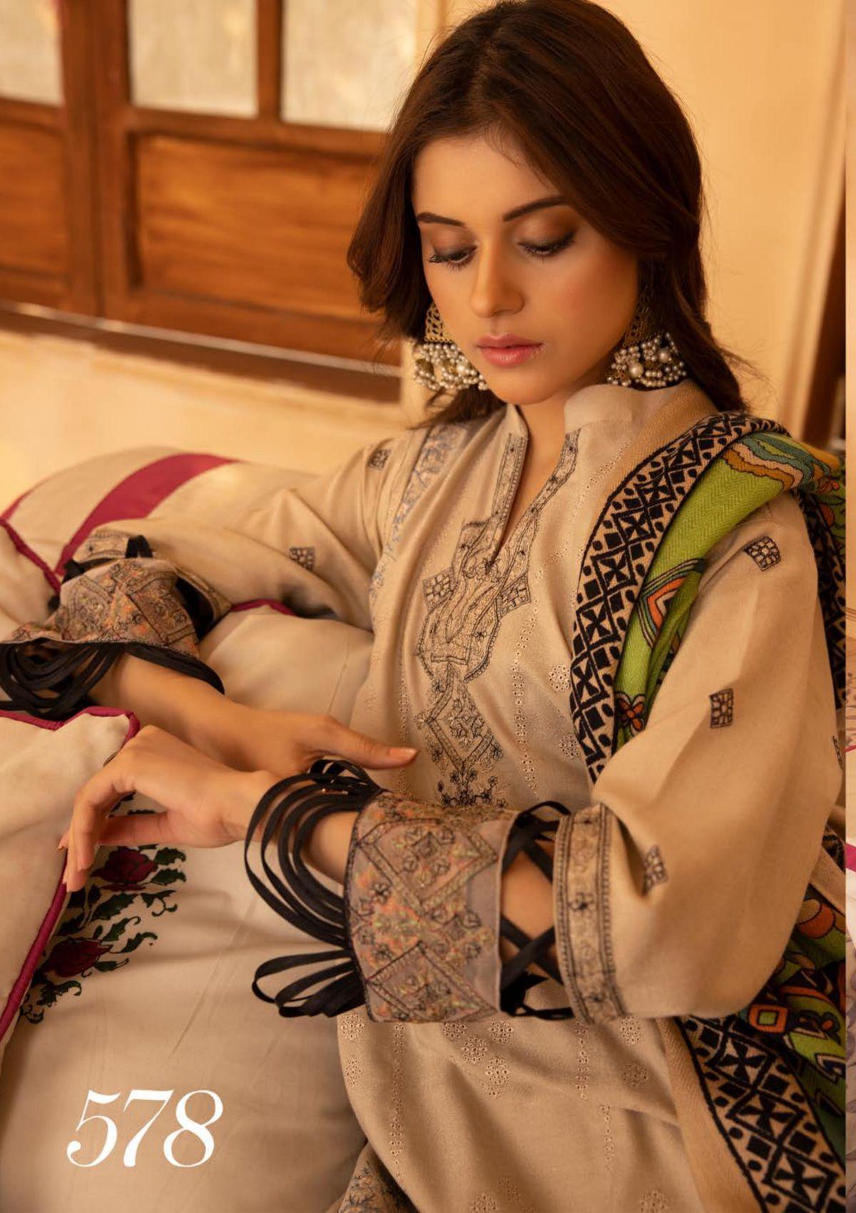 Shaista Supreme Premium '22 D-578 - Mohsin Saeed Fabrics