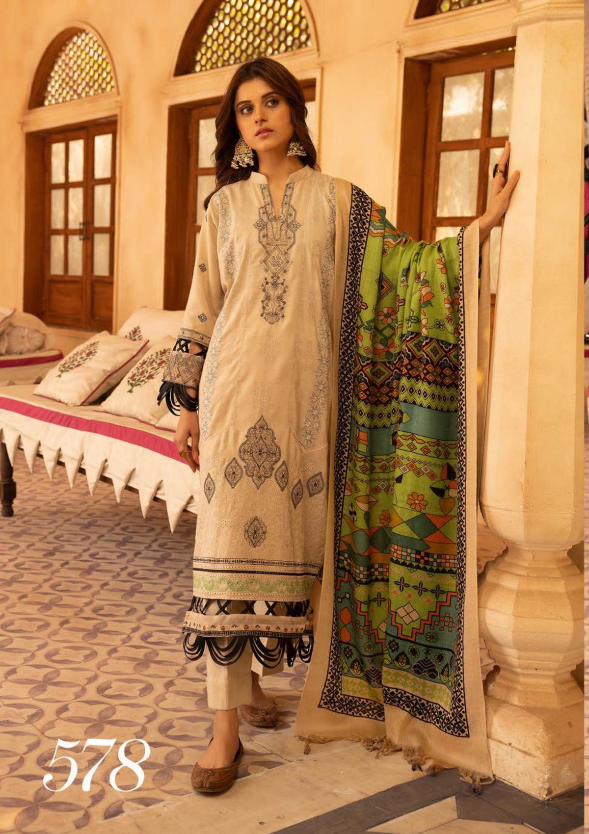 Shaista Supreme Premium '22 D-578 - Mohsin Saeed Fabrics