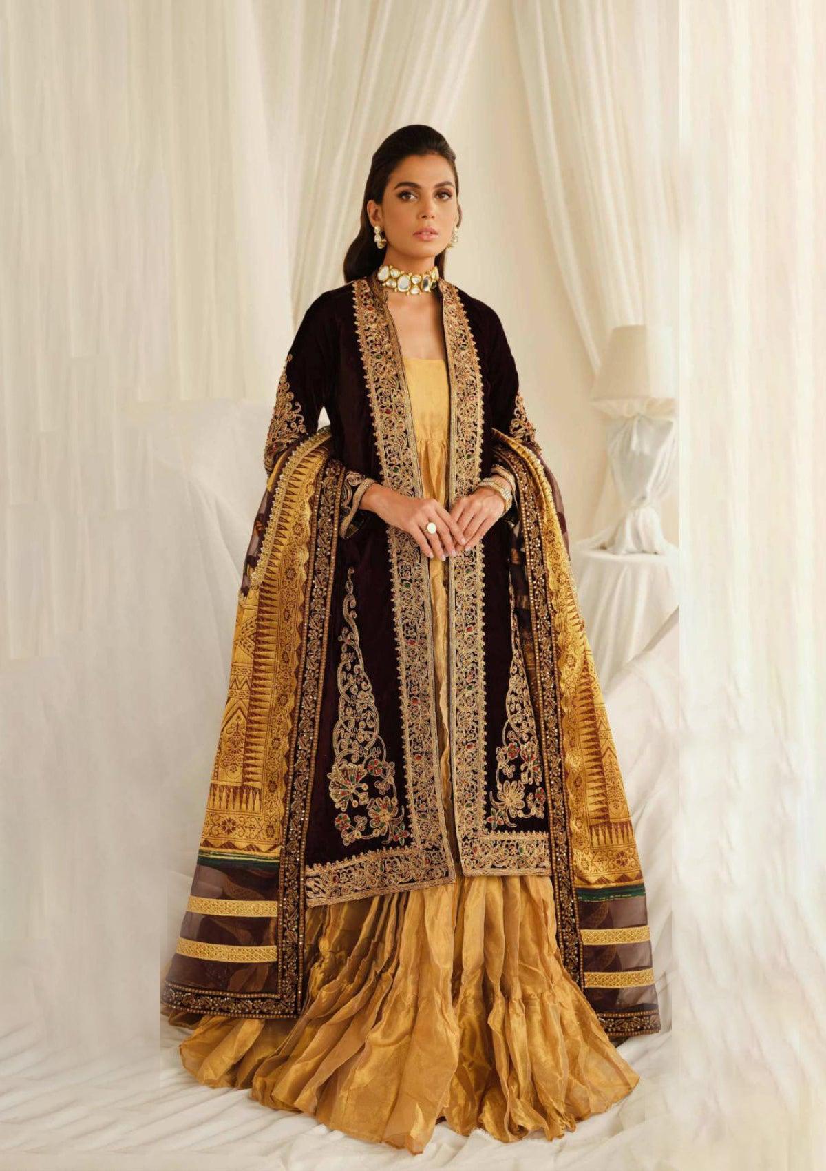 Maryum N Maria The Velvet dream'22 MFG-0024(NARA) is available at Mohsin Saeed Fabrics. ✓ shop all the top women clothing brands in pakistan ✓ Best Price and Offers ✓ Free Shipping ✓ Cash on Delivery ✓ formal & Wedding Collections 