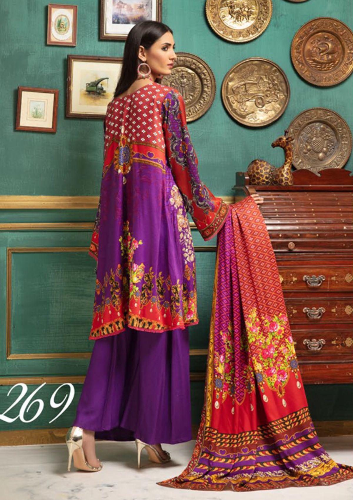 Shaista Kasab Cotail'20 D-269 - Mohsin Saeed Fabrics