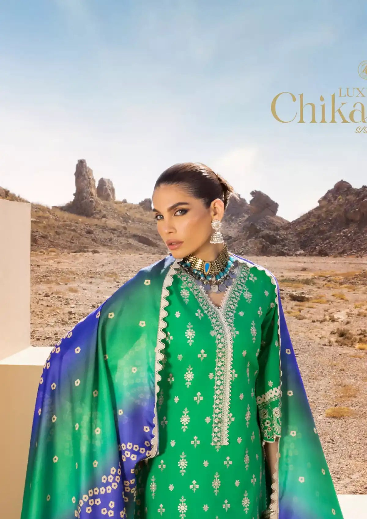 Zainab Chottani Luxury Chikankari'23 ZC-05A