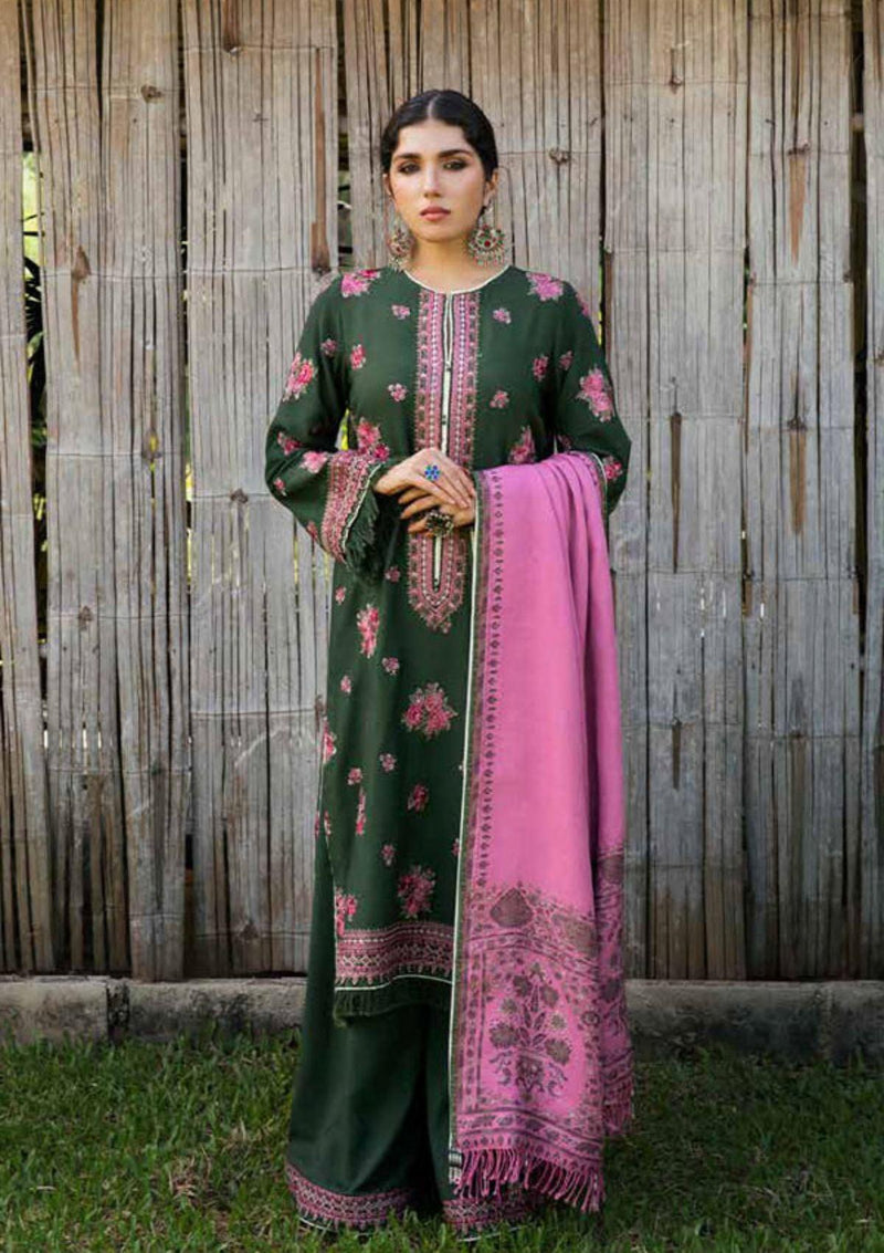 Zara Shahjahan Winter Shawl'22 (Gulnar) - Mohsin Saeed Fabrics