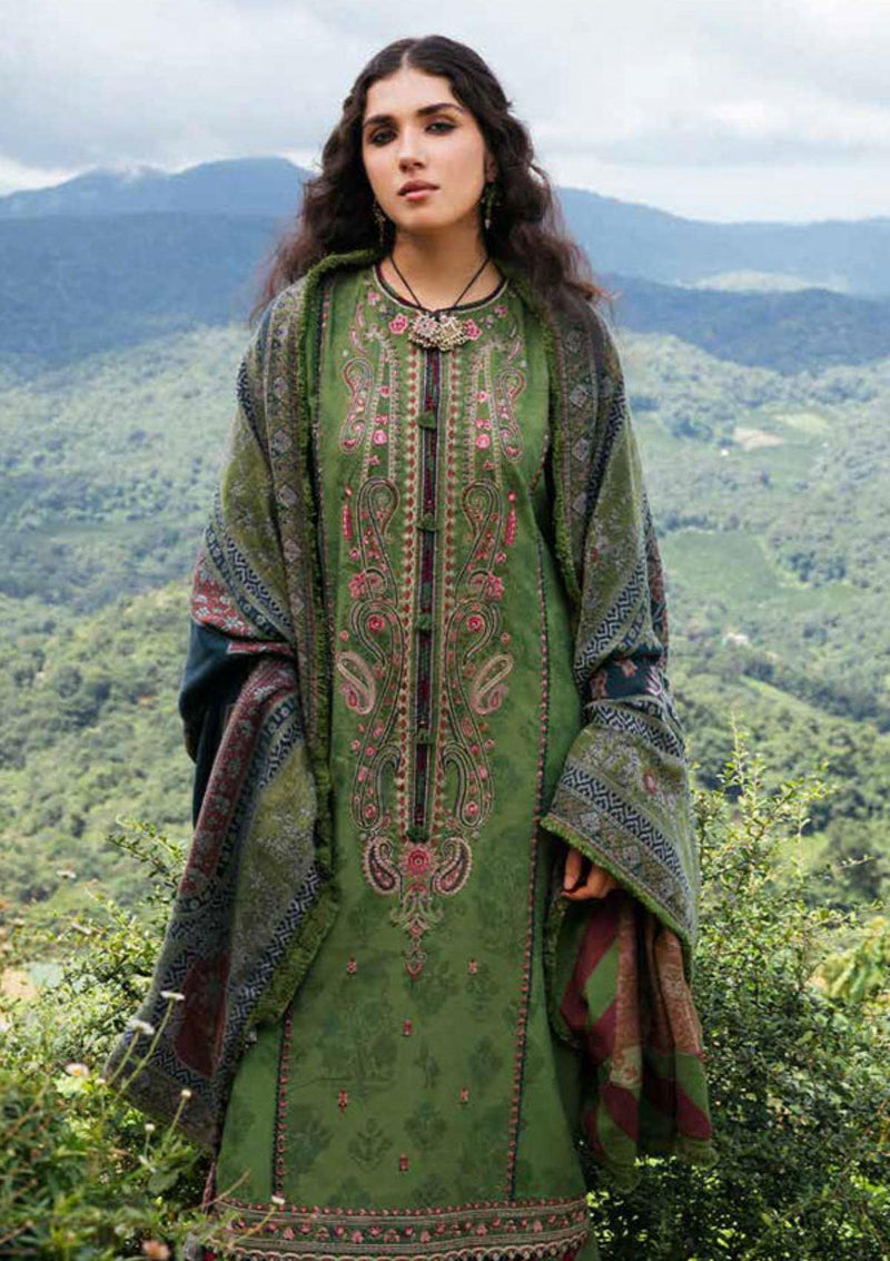 Zara Shahjahan Winter Shawl'22 (Zoya) - Mohsin Saeed Fabrics