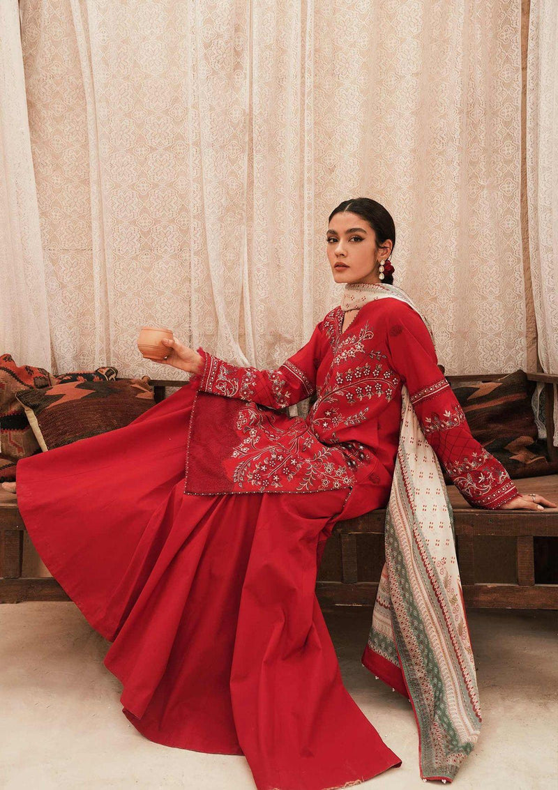 Zara Shahjahan Luxury Lawn'22 ZSJ-ZEENAT - Mohsin Saeed Fabrics