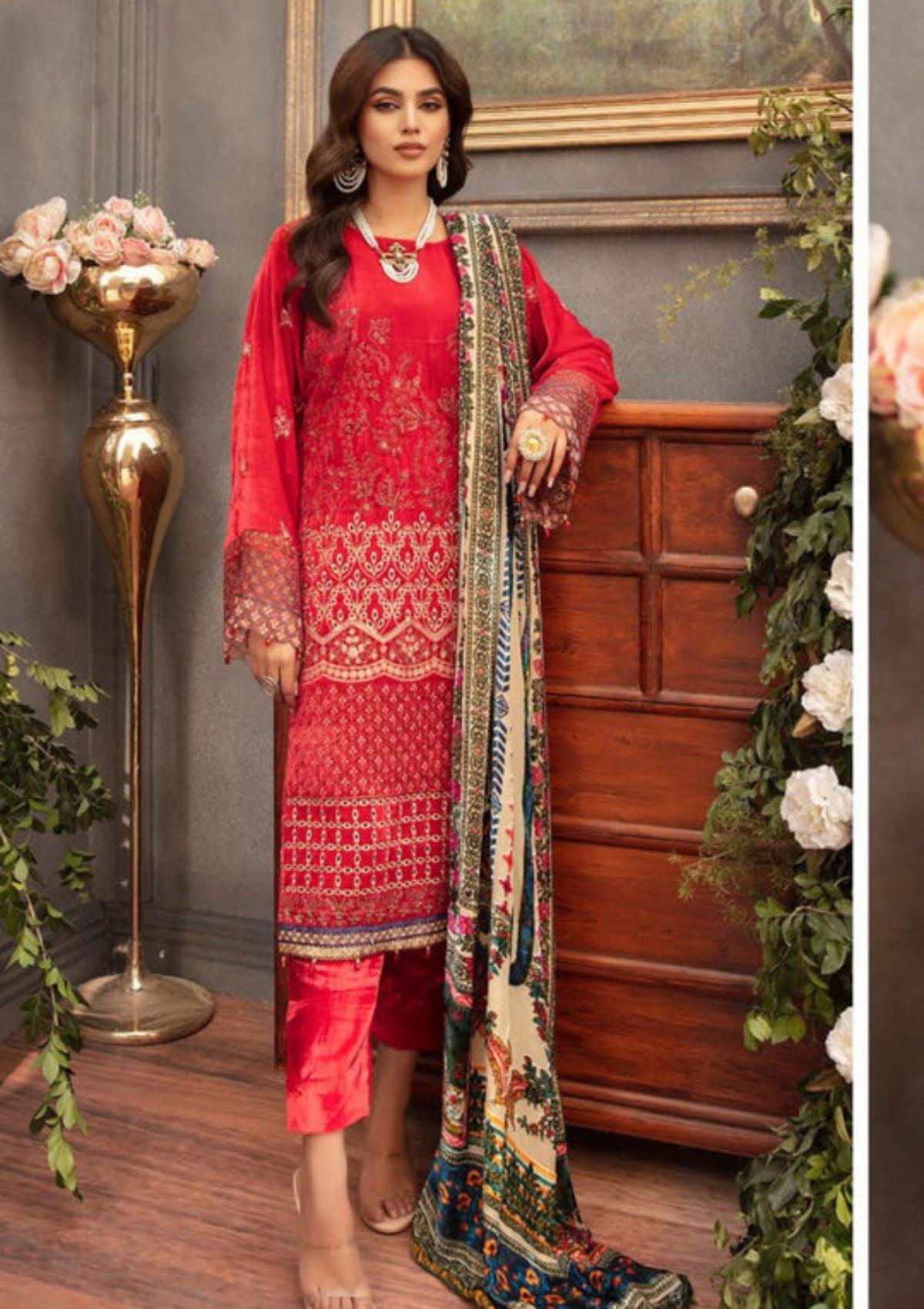 Shaista-kotrai-winter-Embroidered-&-Printed-Dress-is-available-at-Mohsin-Saeed-Fabrics-Online-Shopping--