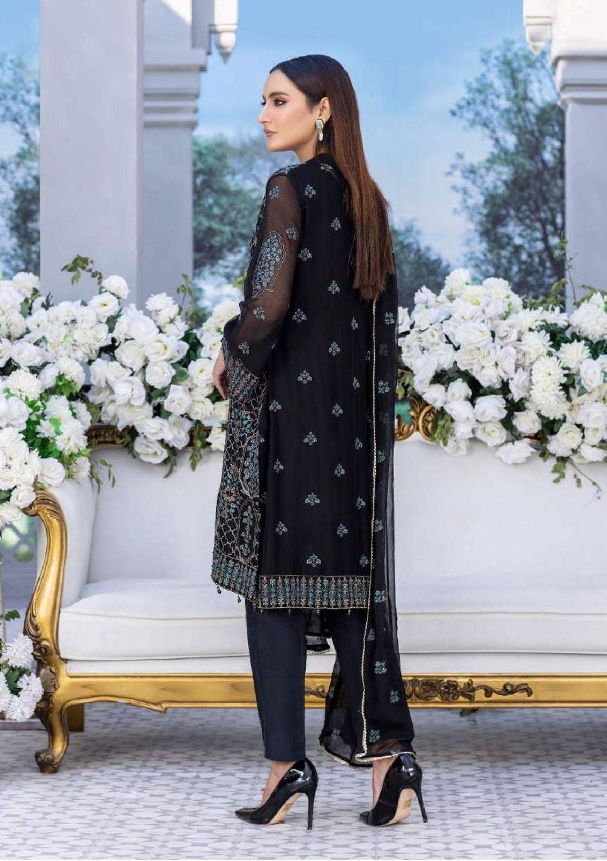Aayra Emb Chiffon'23 D-06 - Mohsin Saeed Fabrics