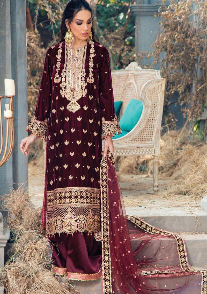 Anaya Velour De Fete'21 AKC'21-05 is available at Mohsin Saeed Fabrics online shop All the top women brands in pakistan such as Freesia, Maria b, Zara Shahjahan, Asim Jofa, Zaha, Elan, Crimson, Sobia Nazir, Maryam n Maria, Hussain Rehar, Marjjan, Anaya by Kiran Chaudhary, johra, Shaista, farah talib aziz and Gul Ahmed. 