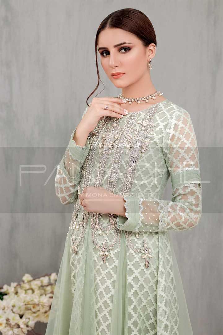 Panache by Mona Emb RTW KURTI-135 A SUMMER AMOUR - Mohsin Saeed Fabrics