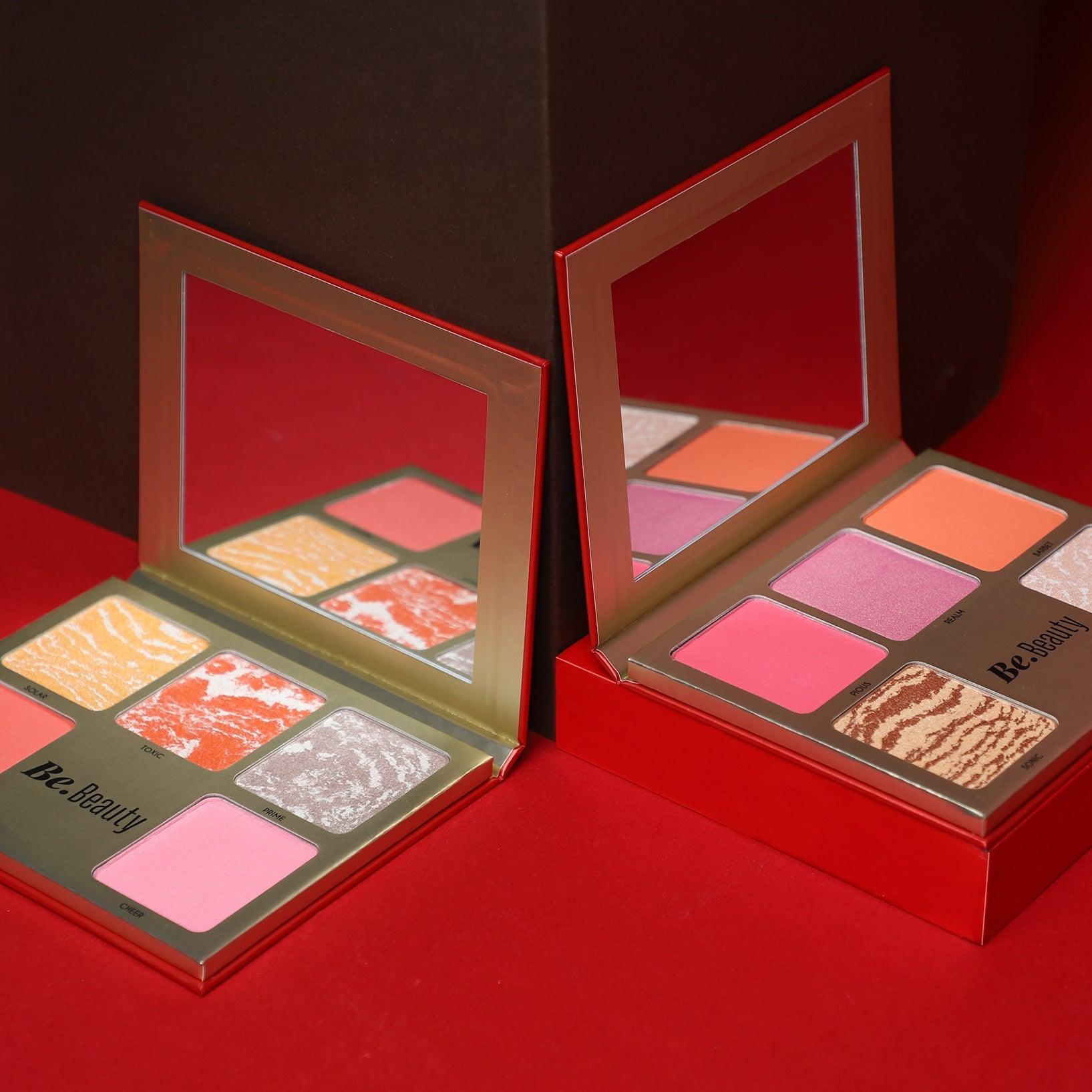 FANCY BLUSH & HIGHLIGHTER PALETTE - Mohsin Saeed Fabrics