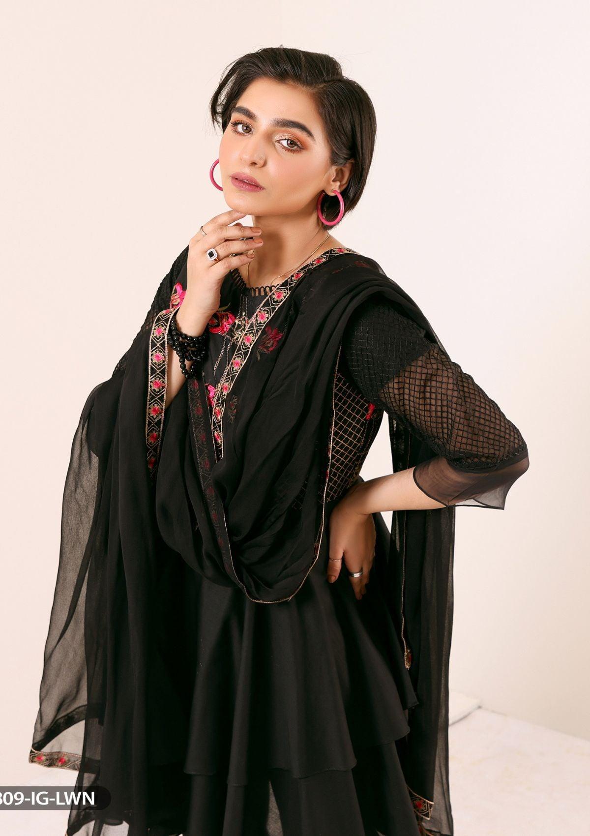 ShaPosh Casual Pret (15809-IG-LWN) - Mohsin Saeed Fabrics