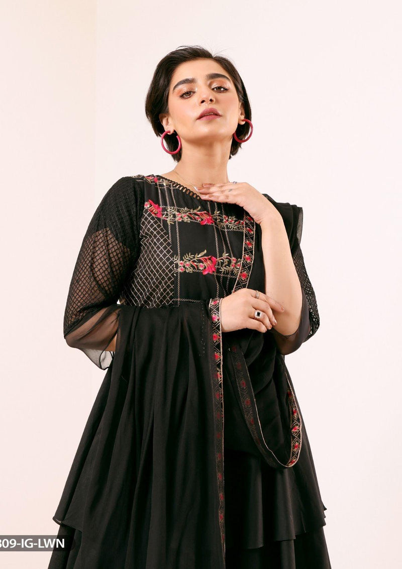 ShaPosh Casual Pret (15809-IG-LWN) - Mohsin Saeed Fabrics