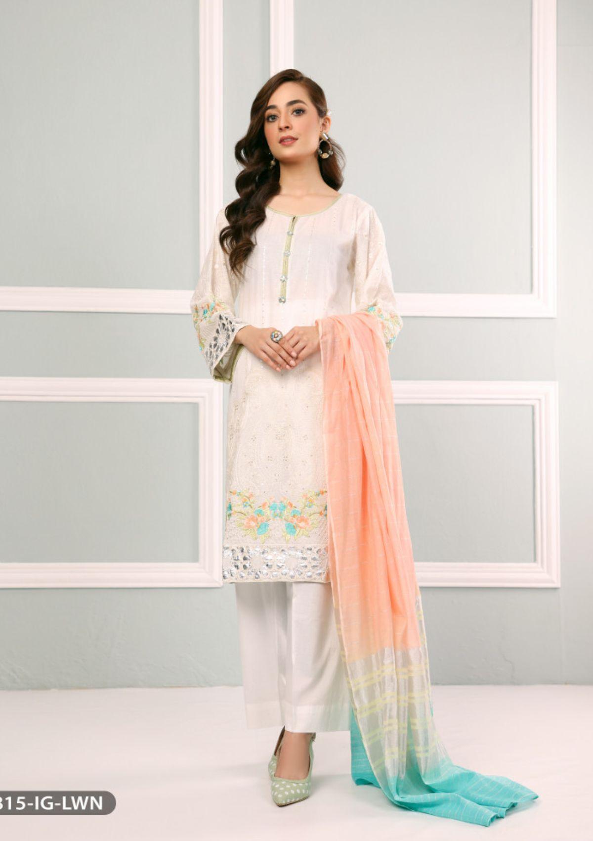 ShaPosh Casual Pret (15815-IG-LWN) - Mohsin Saeed Fabrics