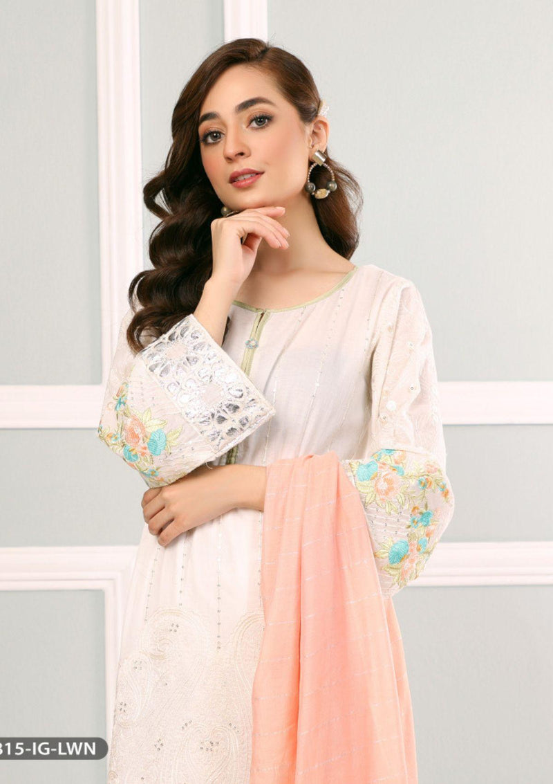 ShaPosh Casual Pret (15815-IG-LWN) - Mohsin Saeed Fabrics