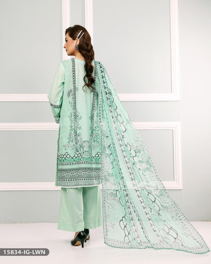 ShaPosh Casual Pret (15834-IG-LWN) - Mohsin Saeed Fabrics