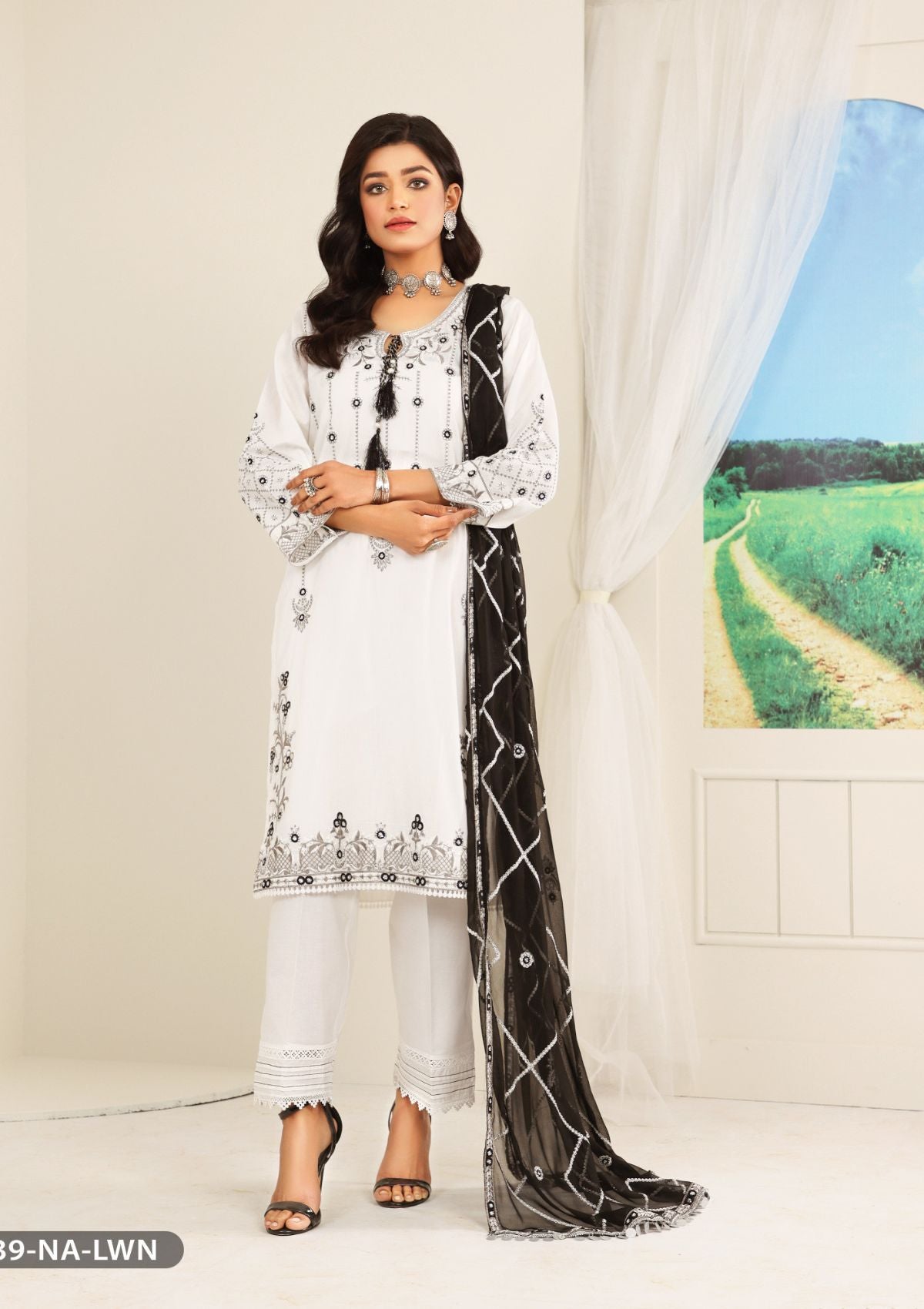 ShaPosh Casual Pret (1939-NA-LWN) - Mohsin Saeed Fabrics