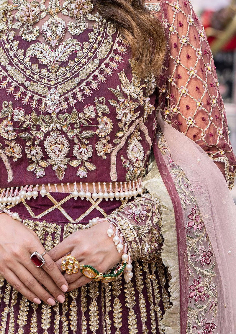 Zaha by Khadija Shah formal & Wedding Collections available at mohsin saeed Fabrics online store. 