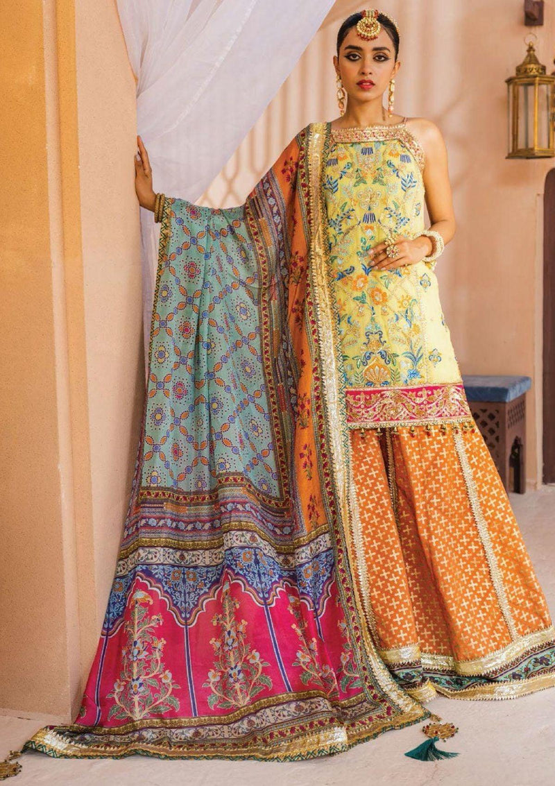 Anaya Dhanak Emb Chiffon'22 AKM-05 Shazmeen - Mohsin Saeed Fabrics