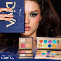 DIVA Collection - Eyeshadow palette + Blush & Highlighter palette - Mohsin Saeed Fabrics