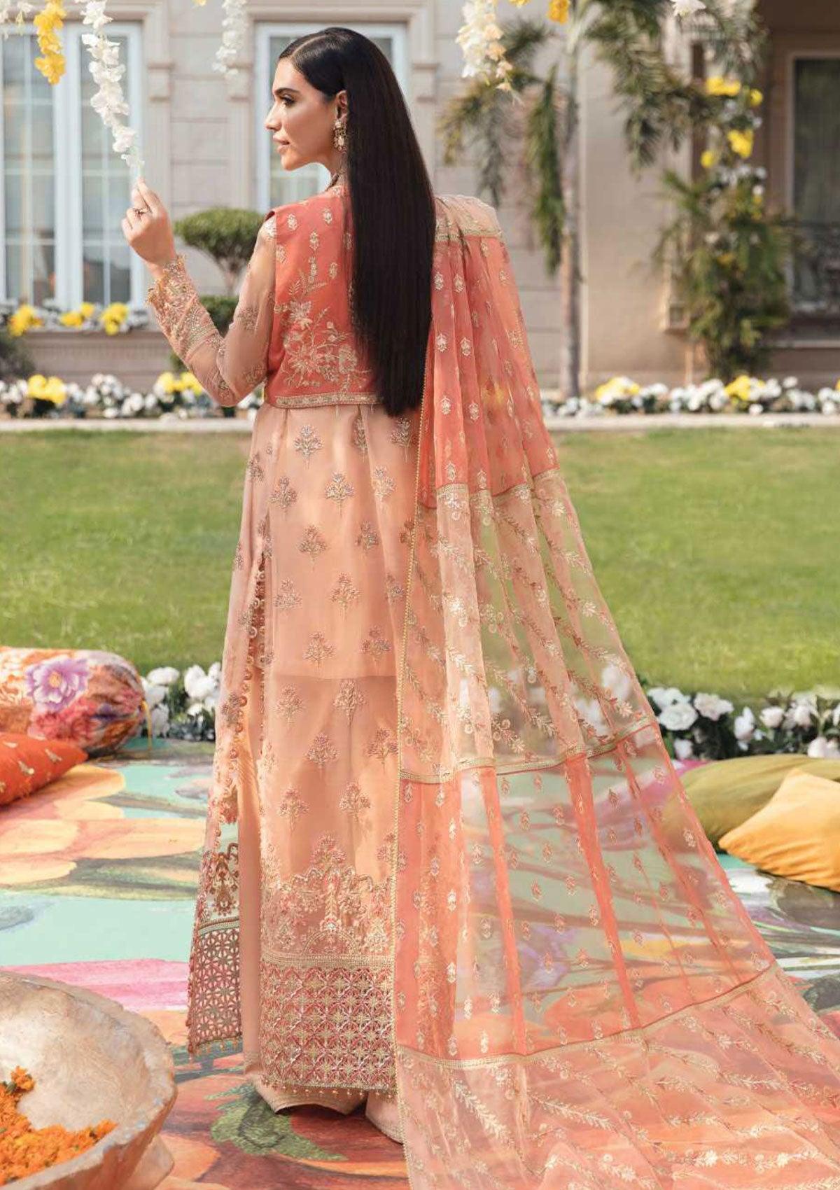 Afrozeh's bridal shehnai collection have one of best designs available at mohsin saeed online store. 